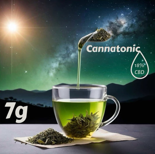 Cannatonic-CBD Hemp tea flower 18%- 1/4 ounce - Outdoor