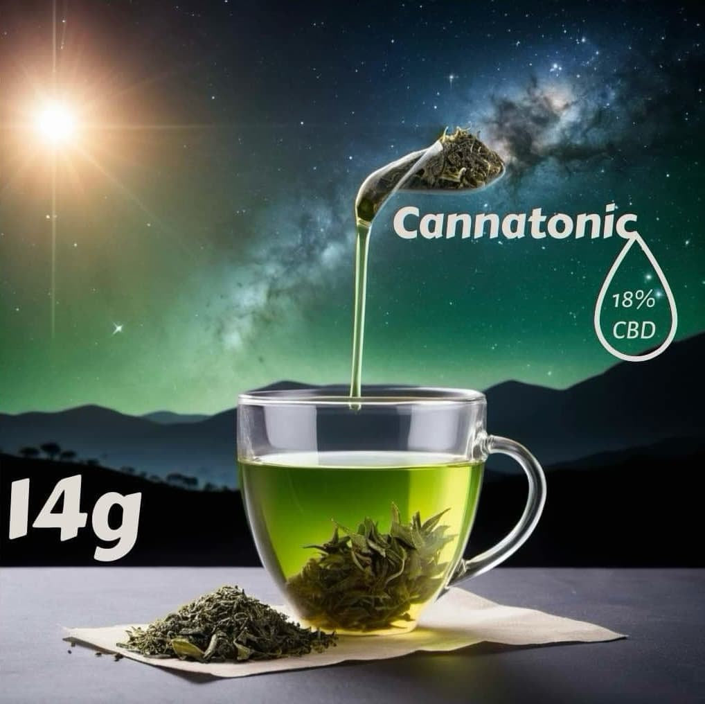 Cannatonic-CBD Hemp tea flower 18%- 1/2 oz - Outdoor