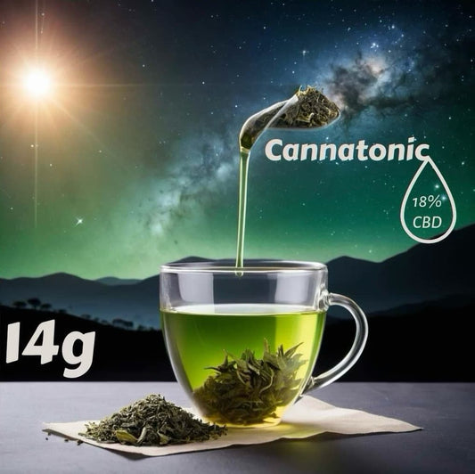 Cannatonic-CBD Hemp tea flower 18%- 1/2 oz - Outdoor