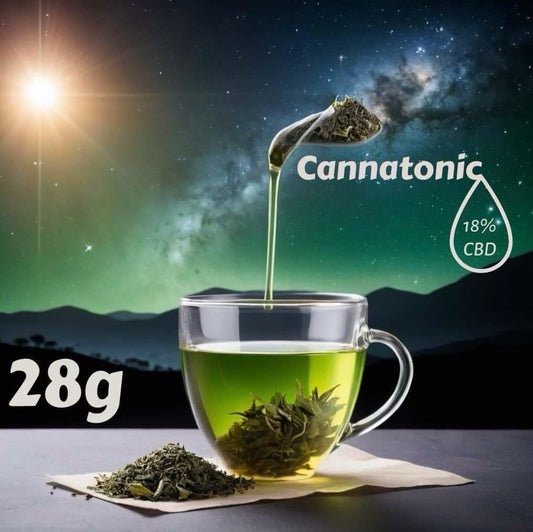 Cannatonic-CBD Hemp tea flower 18%- 1 oz - Outdoor